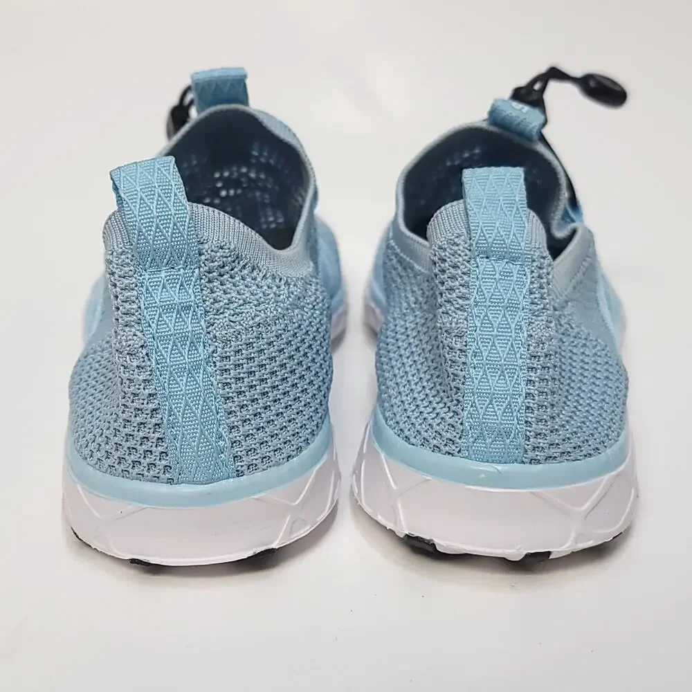 Soukeni Shoes Size 38 7.5 Womens Blue Quick Drying Mesh Slip On Sneaker Water - Picture 4 of 13